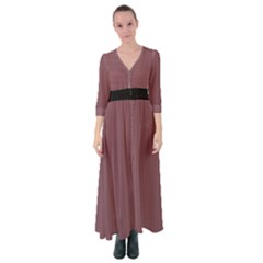 Dull Purple - Button Up Maxi Dress by FashionLane