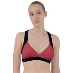 English Vermillion - Sweetheart Sports Bra by FashionLane