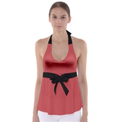 English Vermillion - Babydoll Tankini Top by FashionLane