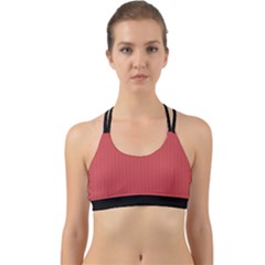 English Vermillion - Back Web Sports Bra by FashionLane