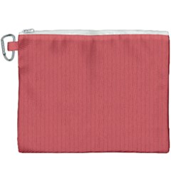 English Vermillion - Canvas Cosmetic Bag (xxxl) by FashionLane