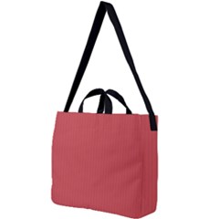 English Vermillion - Square Shoulder Tote Bag by FashionLane