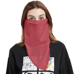 English Vermillion - Face Covering Bandana (triangle)