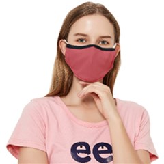 English Vermillion - Fitted Cloth Face Mask (adult)