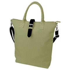 Faded Jade - Buckle Top Tote Bag by FashionLane