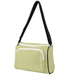 Faded Jade - Front Pocket Crossbody Bag by FashionLane