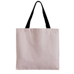 Gardenia - Zipper Grocery Tote Bag by FashionLane