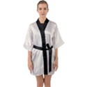 Gardenia - Half Sleeve Satin Kimono  View1