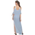 Beau Blue - Maxi Chiffon Cover Up Dress View2