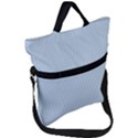 Beau Blue - Fold Over Handle Tote Bag View1