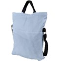 Beau Blue - Fold Over Handle Tote Bag View2