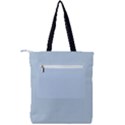 Beau Blue - Double Zip Up Tote Bag View2