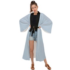 Beau Blue - Maxi Kimono by FashionLane