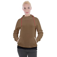 Coyote Brown - Women s Hooded Pullover by FashionLane