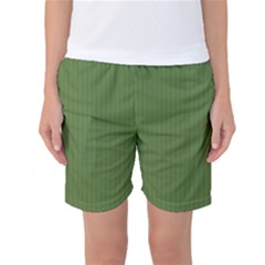 Crocodile Green - Women s Basketball Shorts