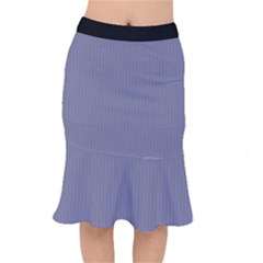 Flint Grey - Short Mermaid Skirt by FashionLane