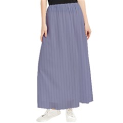 Flint Grey - Maxi Chiffon Skirt