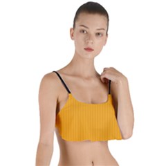 Fire Orange - Layered Top Bikini Top  by FashionLane