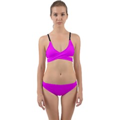 Fuchsia Pink - Wrap Around Bikini Set by FashionLane