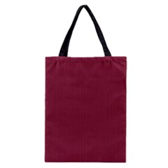 Rhubarb Red - Classic Tote Bag by FashionLane