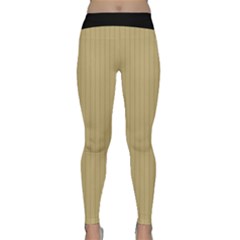 Rich Gold - Classic Yoga Leggings by FashionLane