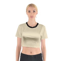 Dutch White - Cotton Crop Top by FashionLane