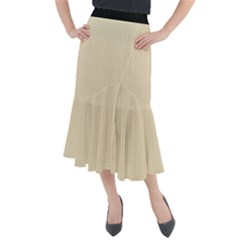 Dutch White - Midi Mermaid Skirt by FashionLane