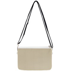 Dutch White - Double Gusset Crossbody Bag by FashionLane