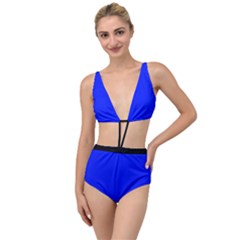 Just Blue - Tied Up Two Piece Swimsuit by FashionLane