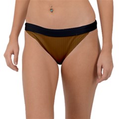 Just Brown - Band Bikini Bottom by FashionLane