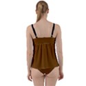 Just Brown - Twist Front Tankini Set View2