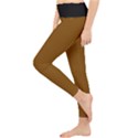 Just Brown - Lightweight Velour Classic Yoga Leggings View3