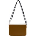 Just Brown - Double Gusset Crossbody Bag View1