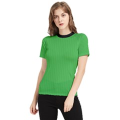 Just Green - Women s Short Sleeve Rash Guard