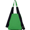 Just Green - Center Zip Backpack View2