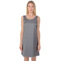 Just Grey - Sleeveless Satin Nightdress View1