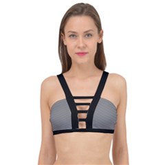 Just Grey - Cage Up Bikini Top