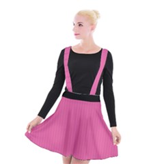 Just Pink - Suspender Skater Skirt by FashionLane