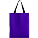 Just Purple - Zipper Classic Tote Bag View1