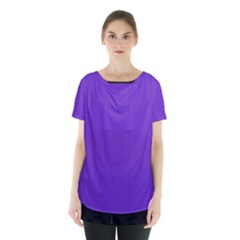 Just Purple - Skirt Hem Sports Top by FashionLane