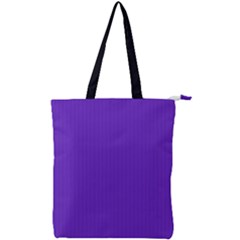 Just Purple - Double Zip Up Tote Bag by FashionLane