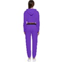 Just Purple - Cropped Zip Up Lounge Set View2