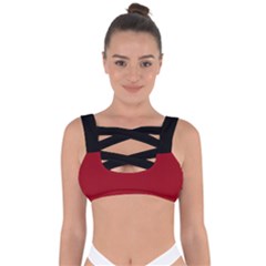 Just Red - Bandaged Up Bikini Top by FashionLane