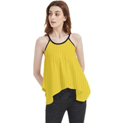 Just Yellow - Flowy Camisole Tank Top