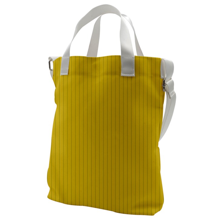 Just Yellow - Canvas Messenger Bag