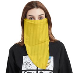 Just Yellow - Face Covering Bandana (triangle)