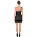 Just Black - One Soulder Bodycon Dress View2