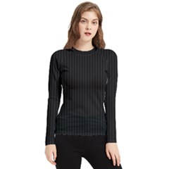 Just Black - Women s Long Sleeve Rash Guard