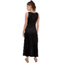 Just Black - V-Neck Chiffon Maxi Dress View2