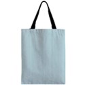 Pale Blue - Zipper Classic Tote Bag View1